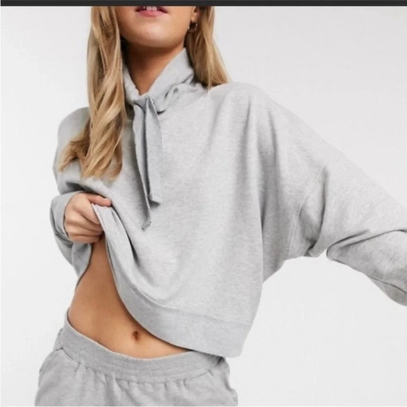 Free People FP Movement Lara Pullover Crop Sweatshirt, M - Picture 1 of 9